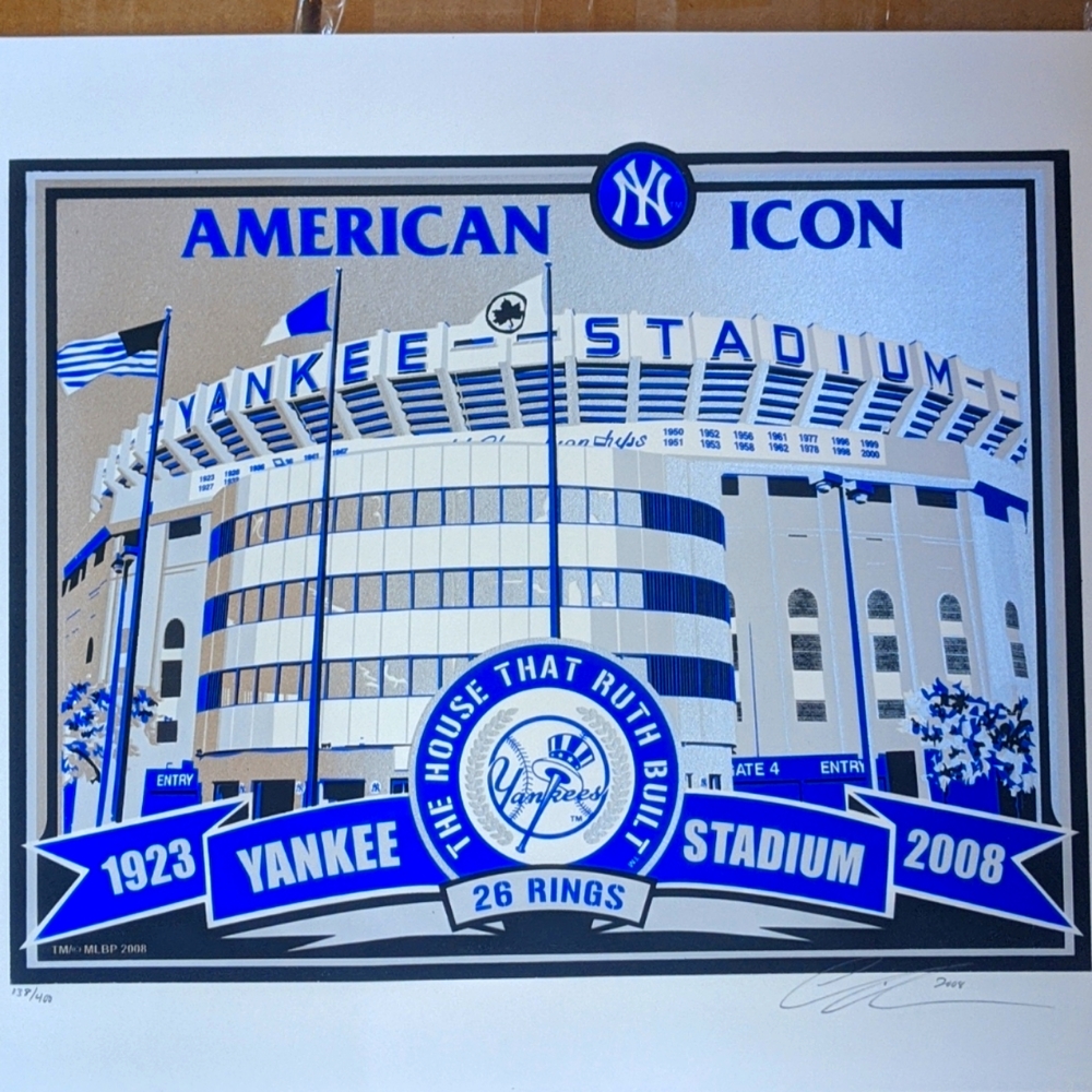 American Icon NY Yankee Primt